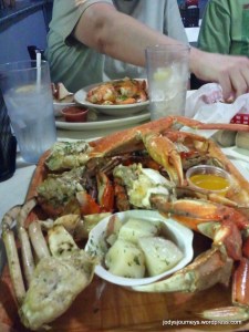 my meal at rustic inn